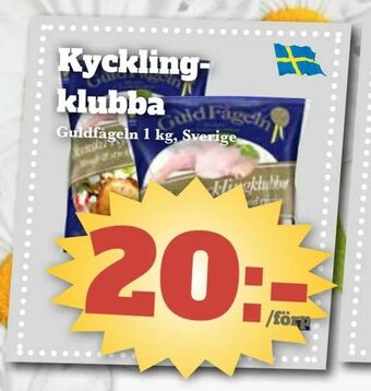 Bonum Matmarknad Kyckling klubba erbjuda