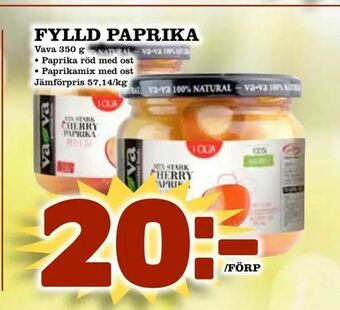 Bonum Matmarknad Fylld paprika erbjuda