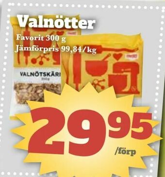 Bonum Matmarknad Valnötter erbjuda
