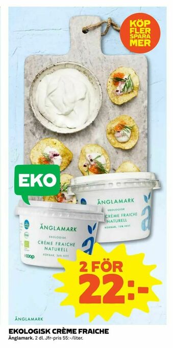 Ekologisk crème fraiche