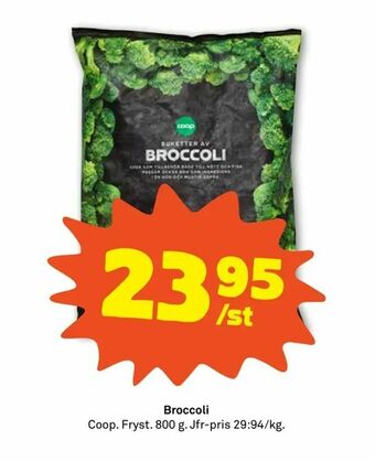 Coop Forum Broccoli erbjuda