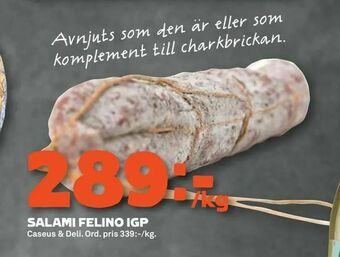 Coop Forum Salami felino igp erbjuda