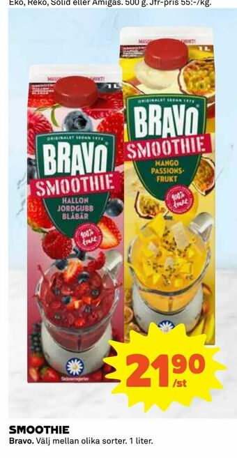 Coop Daglivs Smoothie erbjuda