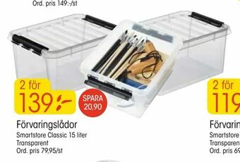 EKO Förvaringslådor erbjuda