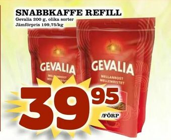 Matboden Ektorp Snabbkaffe refill erbjuda