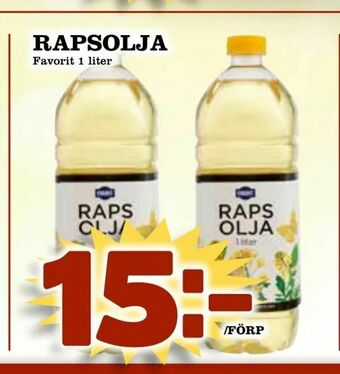 Rapsolja