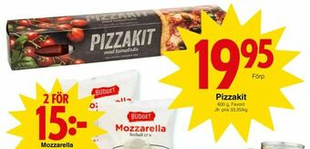 Matöppet Pizzakit erbjuda