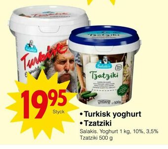 Matöppet Turkisk yoghurt • Tzatziki erbjuda