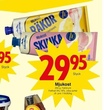 Matöppet Mjukost erbjuda
