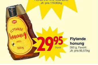 Flytande honung