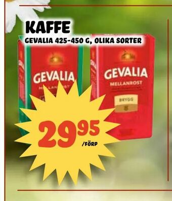 Nelins kaffe erbjuda