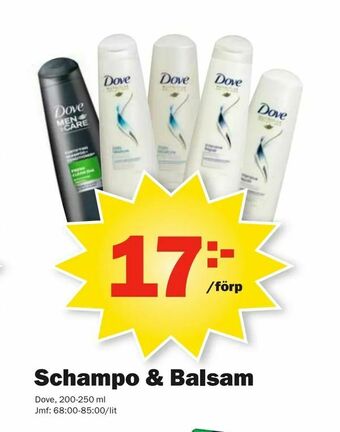 Pekås Schampo & Balsam erbjuda