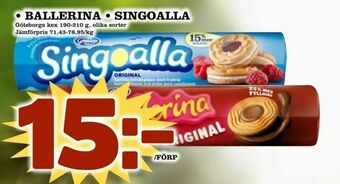Nelins Ballerina • singoalla erbjuda