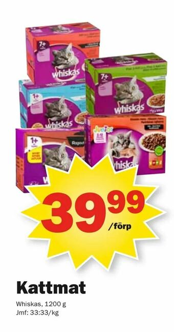 Pekås Kattmat erbjuda