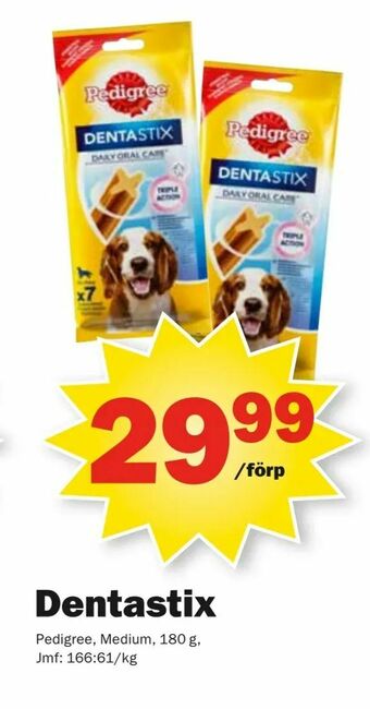 Pekås Dentastix erbjuda