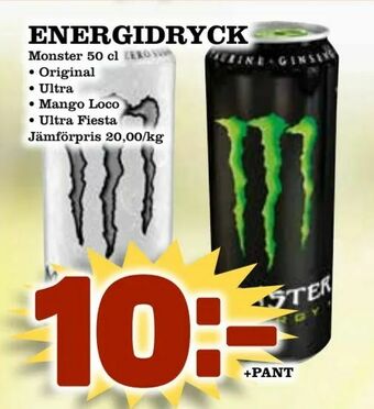 Prisma Mat Energidryck erbjuda
