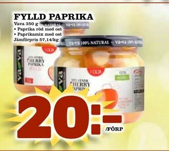 Fylld paprika