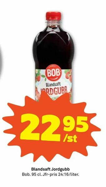 Stora Coop Blandsaft Jordgubb erbjuda