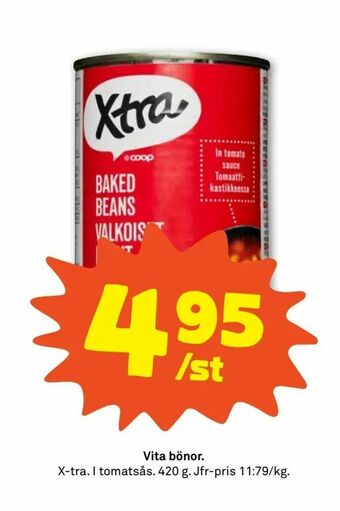 Stora Coop Vita bönor erbjuda