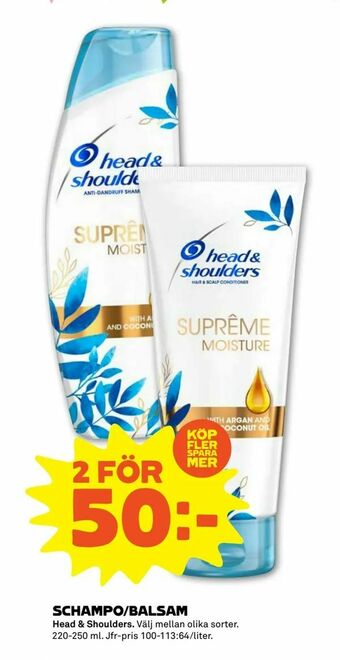 Stora Coop Schampo/balsam erbjuda