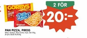 Tempo Pan pizza, pirog erbjuda