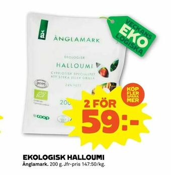Stora Coop Ekologisk halloumi erbjuda