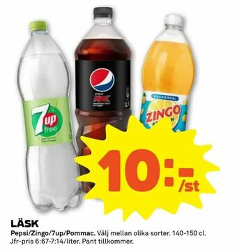 Stora Coop Läsk erbjuda