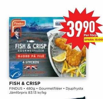 Willys Fish & crisp erbjuda