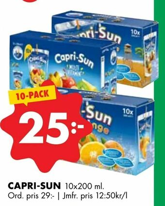 ÖoB Capri-sun erbjuda