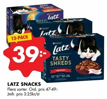 ÖoB Latz snacks erbjuda