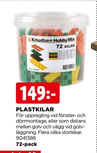 Jem&Fix Plastkilar erbjuda
