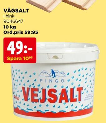 Jem&Fix Vägsalt erbjuda