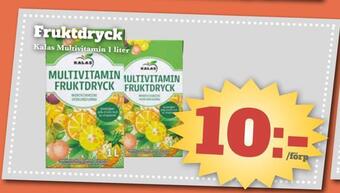 Bonum Matmarknad Fruktdryck erbjuda