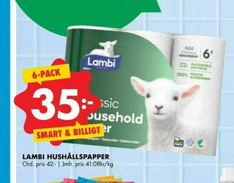 ÖoB Lambi hushållspapper erbjuda