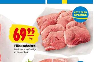 City Gross Fläskschnitzel erbjuda