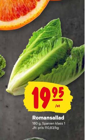 City Gross Romansallad erbjuda