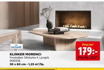 Jem&Fix Klinker morenci erbjuda
