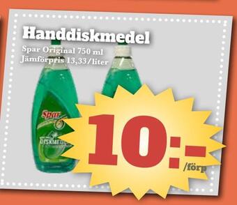 Bonum Matmarknad Handdiskmedel erbjuda