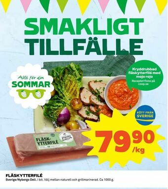 Coop Fläskytterfilé erbjuda
