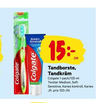 City Gross Tandborste, tandkräm erbjuda