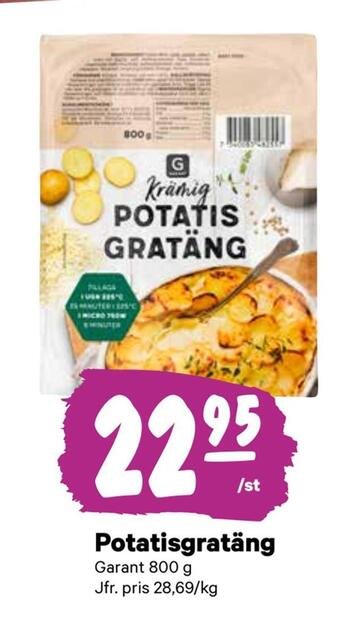 City Gross Potatisgratäng erbjuda