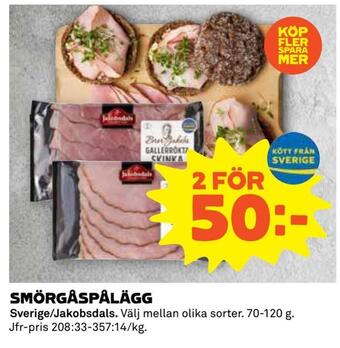 Coop Extra Smörgåspålägg erbjuda