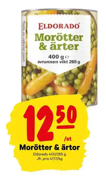 Morötter & ärtor