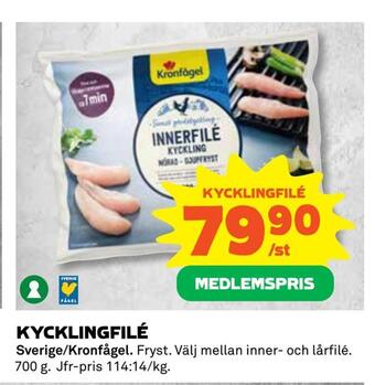 Coop Daglivs Kycklingfilé erbjuda