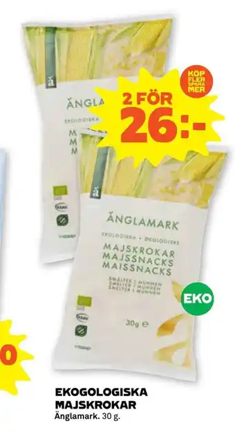 Ekogologiska majskrokar