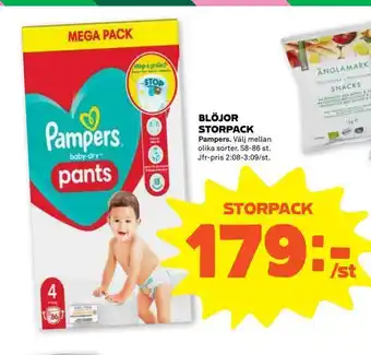 Blöjor storpack