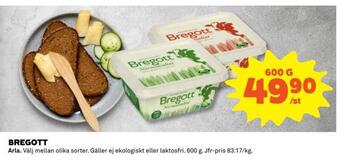 Coop Daglivs Bregott erbjuda