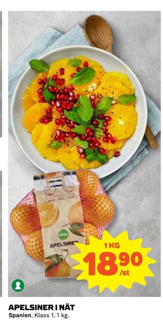 Coop Daglivs Apelsiner i nät erbjuda