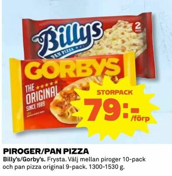 Coop Piroger/pan pizza erbjuda