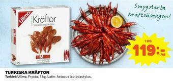Coop Turkiska kräftor erbjuda